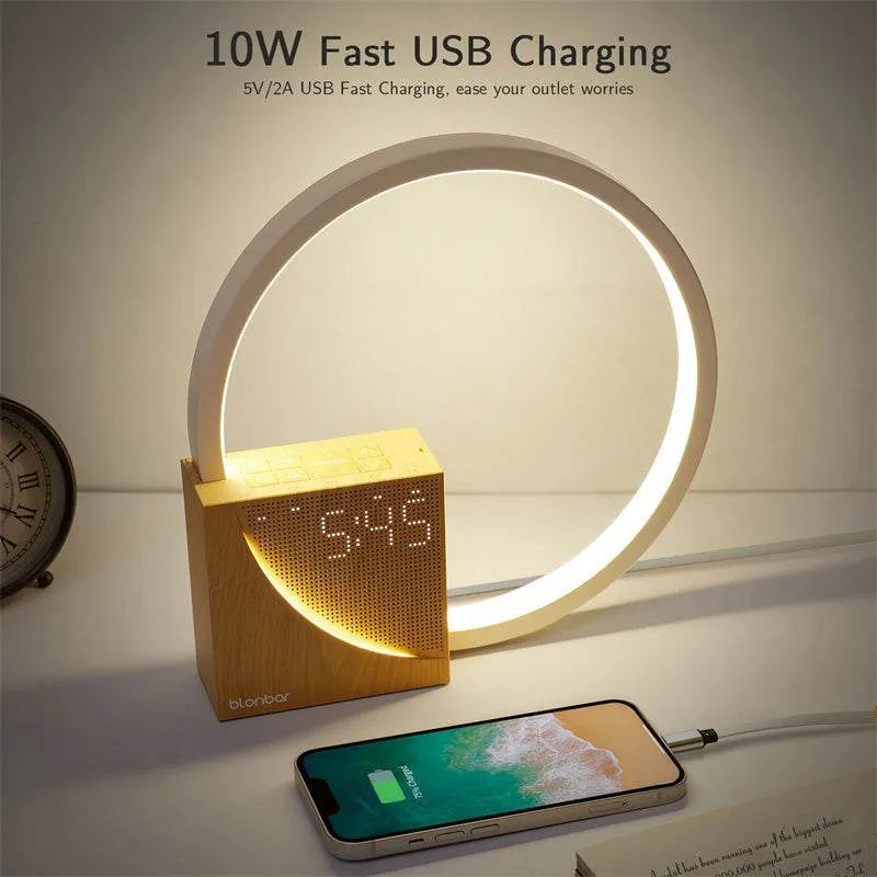 Bedside Lamp with Natural Sounds - Touch Control Table Lamp - Mel Store