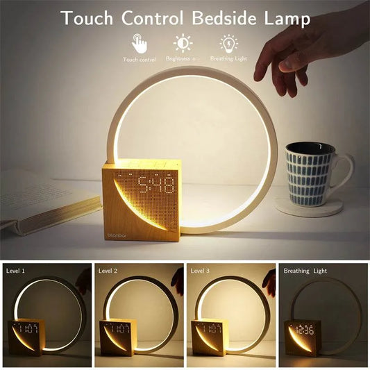 Bedside Lamp with Natural Sounds - Touch Control Table Lamp - Mel Store