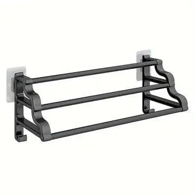 3 Tier Towel Rack for Efficient Bathroom Storage - Mel Store