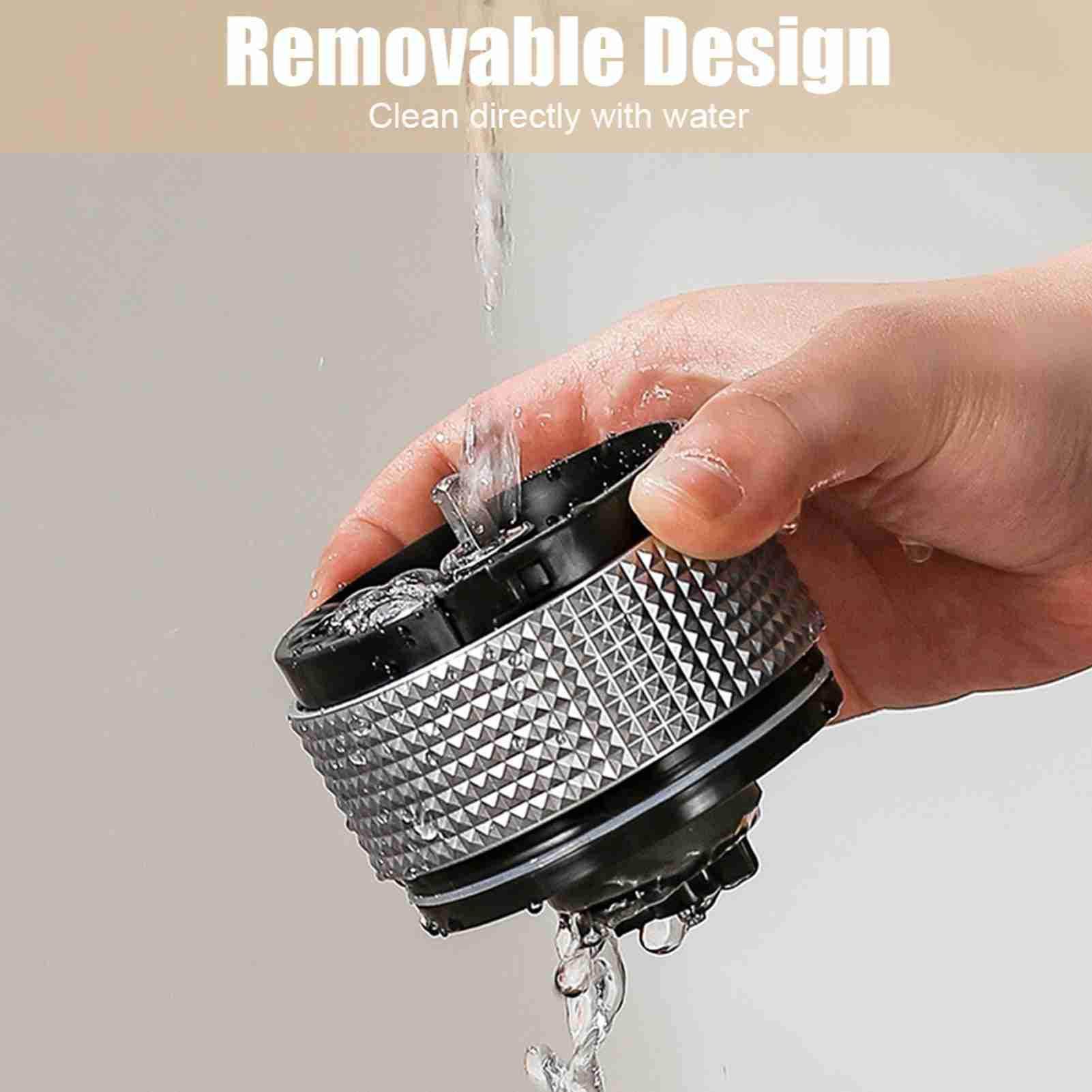 Electric Coffee Grinder with Adjustable Grinding, Auto Stop, and USB Rechargeable Design for Household Use - Mel Store