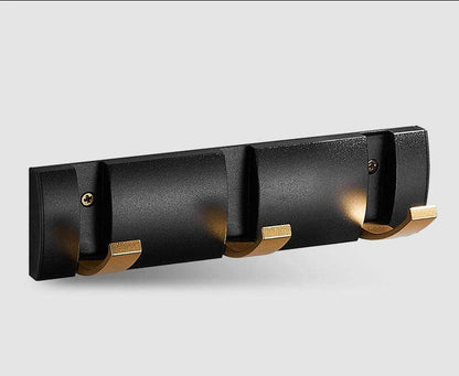 Folding Invisible Hook Hanger - Space Aluminum for Durable and Stylish Storage - Mel Store