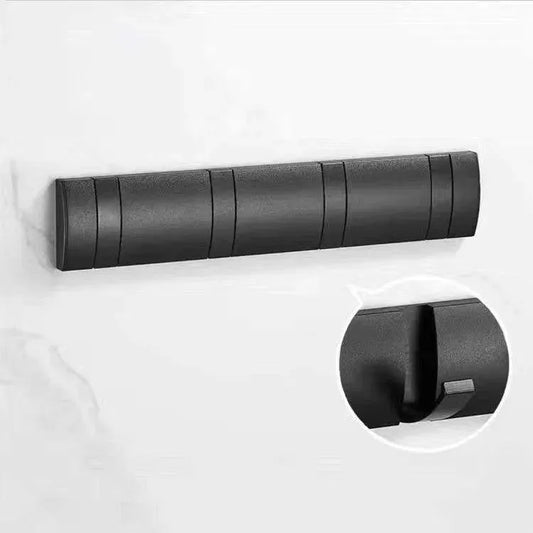 Folding Invisible Hook Hanger - Space Aluminum for Durable and Stylish Storage - Mel Store
