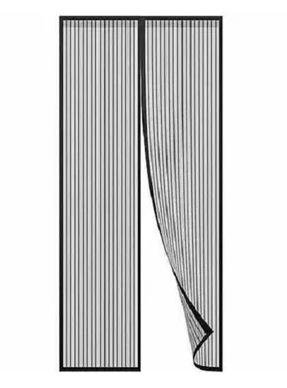 Magnetic Mesh Door Screen for Easy Fastening Against Mosquitoes, Flies, Insects, and Bugs - Mel Store