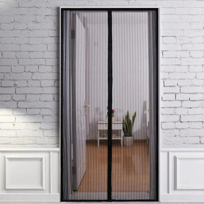Magnetic Mesh Door Screen for Easy Fastening Against Mosquitoes, Flies, Insects, and Bugs - Mel Store