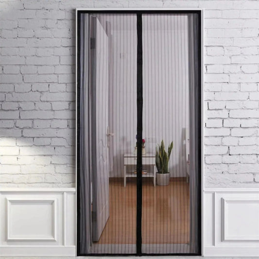 Magnetic Mesh Door Screen for Easy Fastening Against Mosquitoes, Flies, Insects, and Bugs - Mel Store
