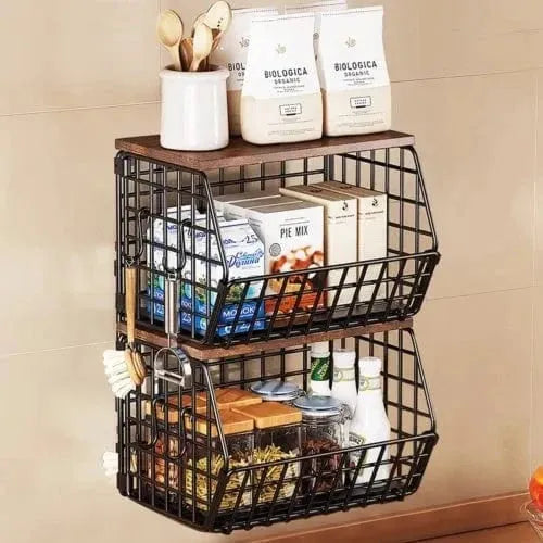 Metal Fruit Baskets - Mel Store