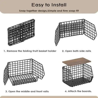 Metal Fruit Baskets - Mel Store