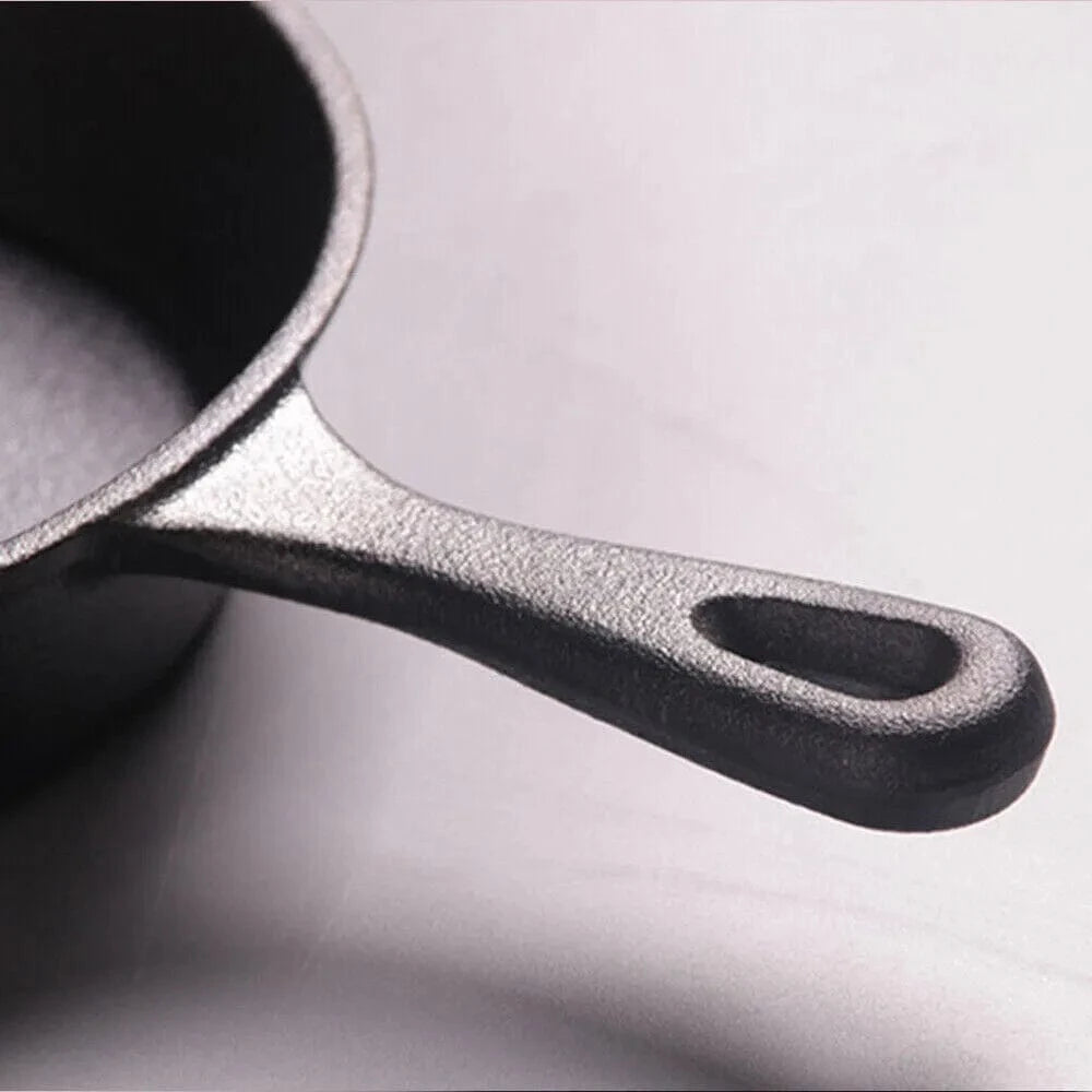 Set of 3 Pre-Seasoned Cast Iron Skillet Set - Non Stick Griddle Cooking Pan - Mel Store