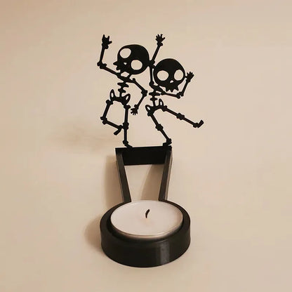 Halloween Candle Holder Decorations for Spooky Home Decor