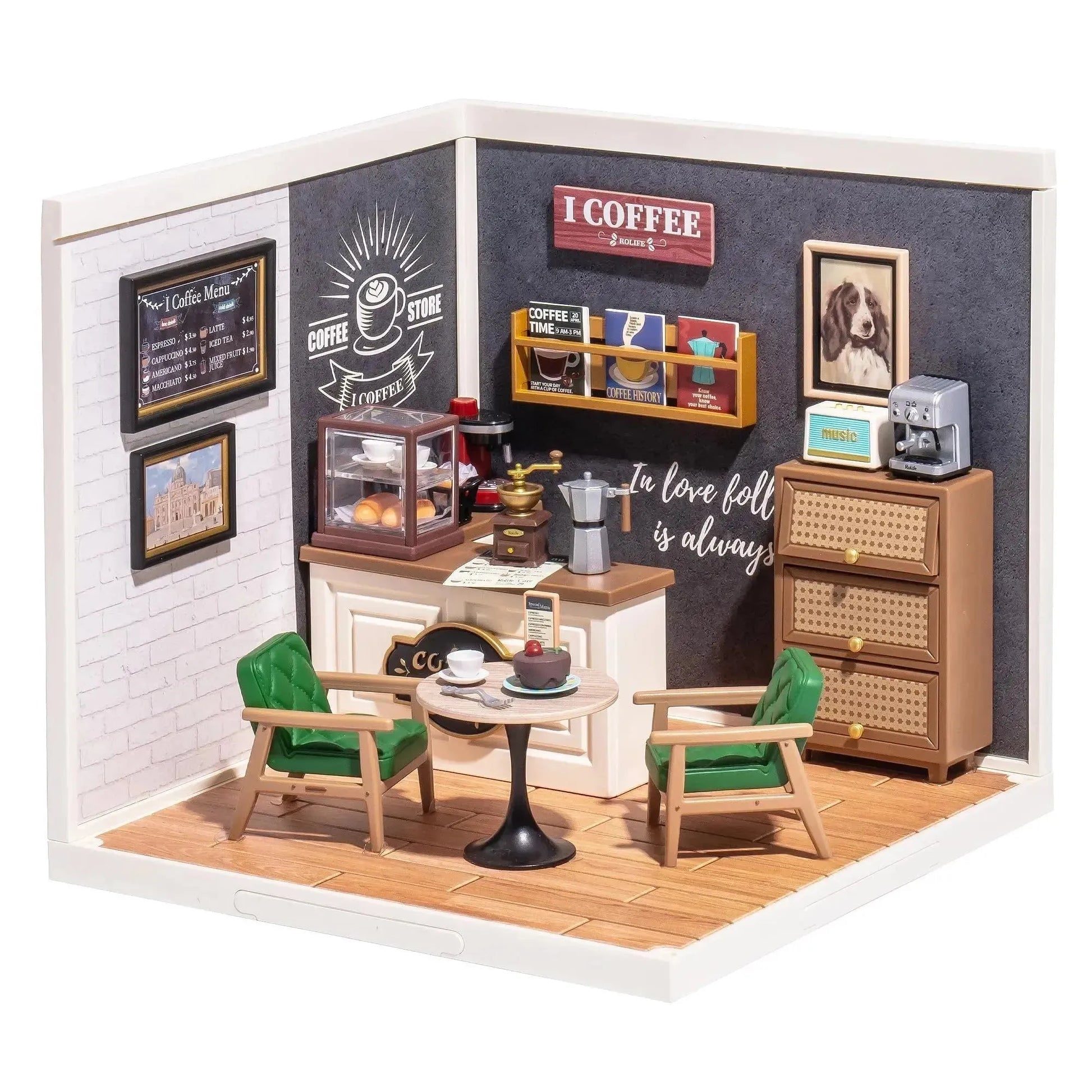 Rolife Miniature House Kits - DIY Plastic Building Toys for Gifts and Creative Fun - Mel Store