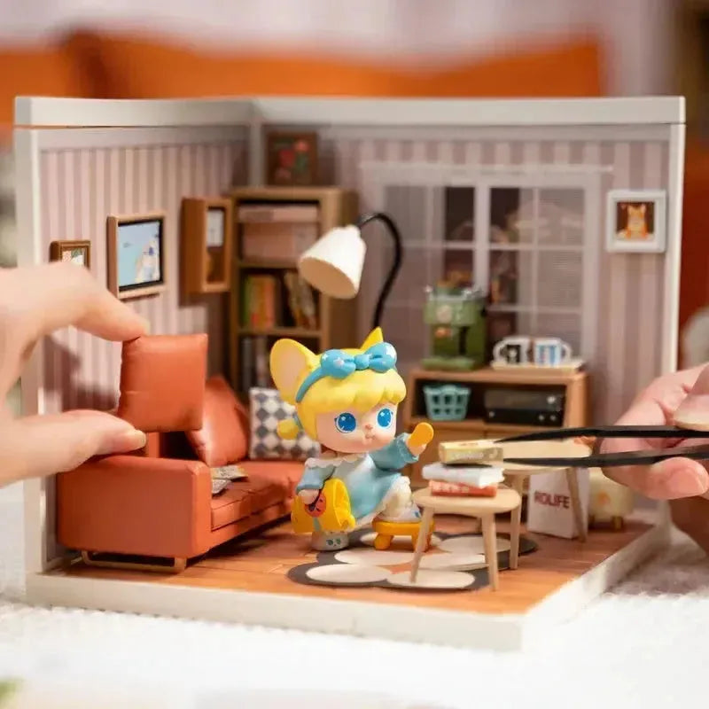 Rolife Miniature House Kits - DIY Plastic Building Toys for Gifts and Creative Fun - Mel Store