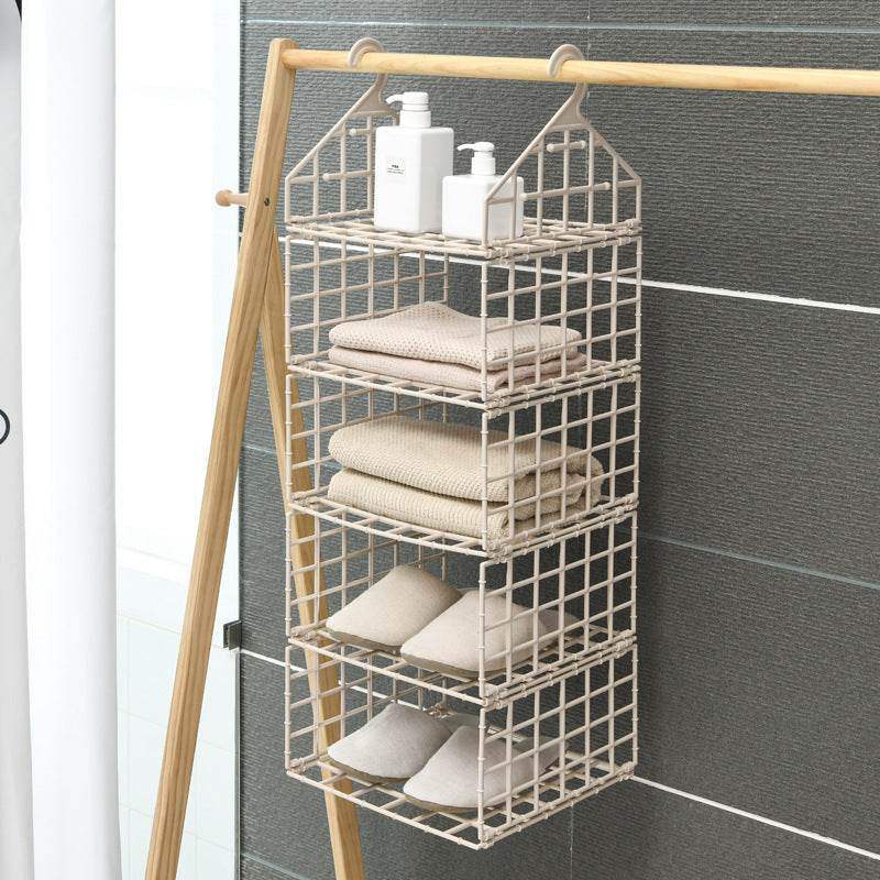 Foldable Clothes Storage Rack - Space-saving Combination Hanging Storage Solutions - Mel Store