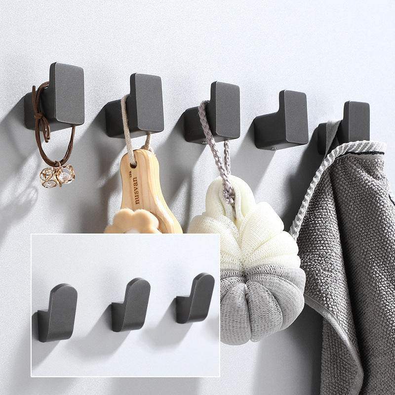 Gun Gray Space Aluminium Hook - Thickened Design for Durability - Mel Store