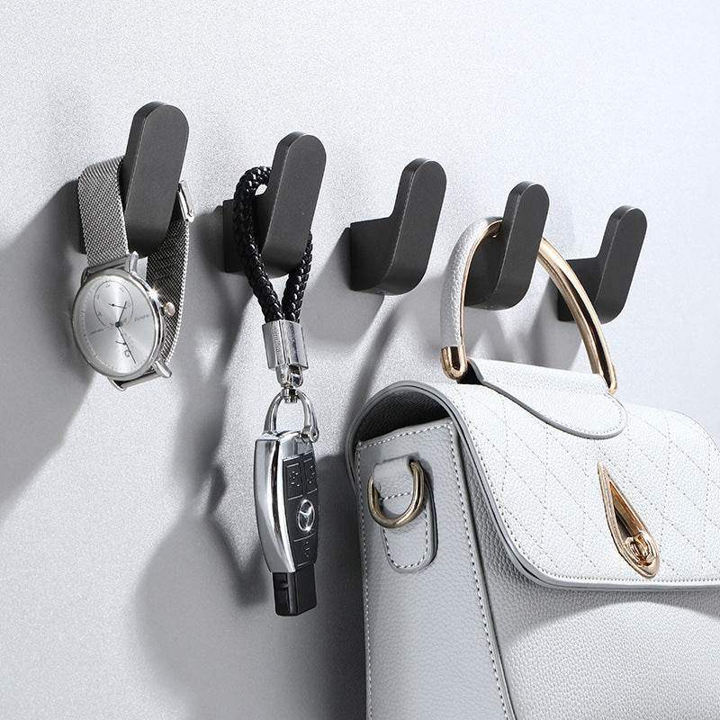 Gun Gray Space Aluminium Hook - Thickened Design for Durability - Mel Store