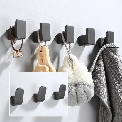 Gun Gray Space Aluminium Hook - Thickened Design for Durability - Mel Store