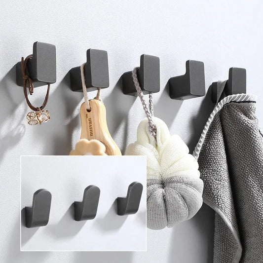 Gun Gray Space Aluminium Hook - Thickened Design for Durability - Mel Store