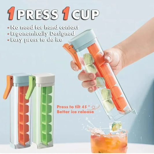 Ice Cube Maker - Premium Ice Cube Mold for Perfectly Shaped Ice Cubes - Mel Store