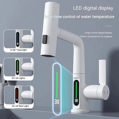 Intelligent Digital Faucet for Accurate Water Temperature Display - Mel Store