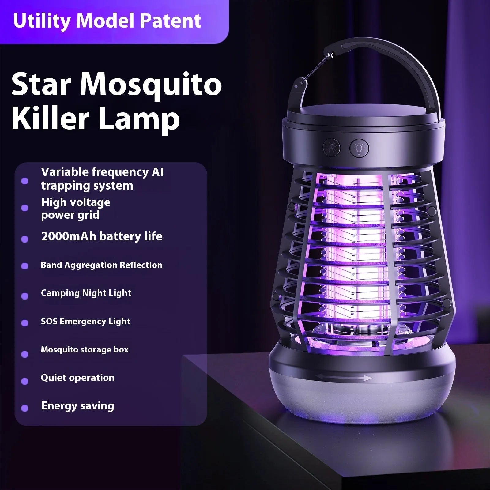 Electric Mosquito Swatter for Instant Insect Control - Mel Store