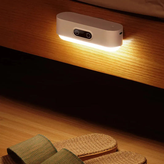 LED Magnetic Lamp - USB Rechargeable Stepless Dimming Night Light - Mel Store