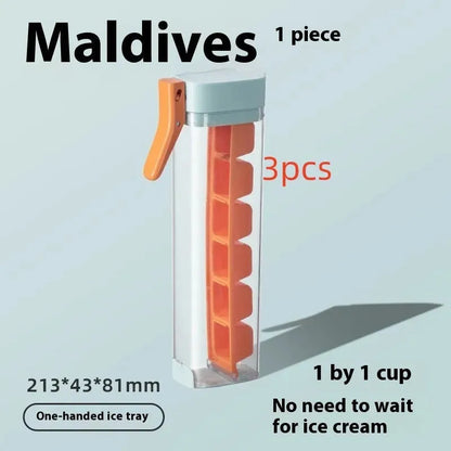 Ice Cube Maker - Premium Ice Cube Mold for Perfectly Shaped Ice Cubes - Mel Store