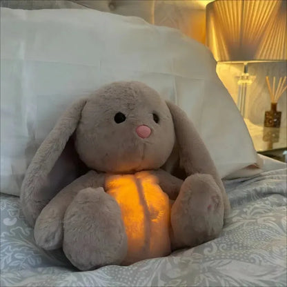 Breathing Rabbit Sensory Toy for Anxiety Relief - Soothing Plush Companion - Mel Store