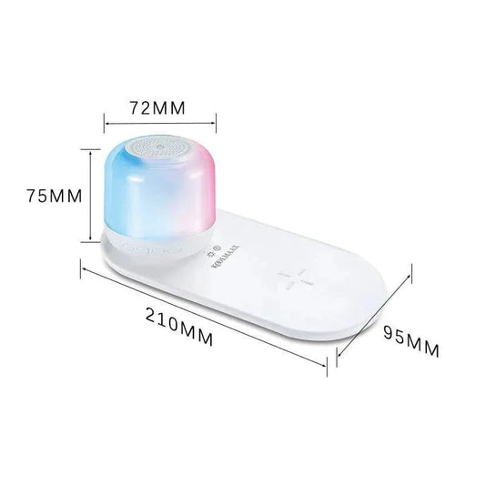 3 In 1 Night Light Charger Bedside Lamp - Versatile New Trend - Mel Store