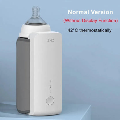 Portable Baby Bottle Warmer - Wireless and Rechargeable for On-the-Go Convenience - Mel Store