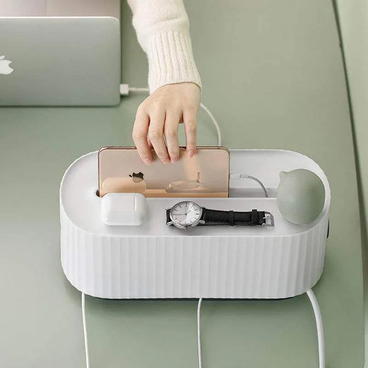 Power Strip Wire Organizer - Efficient Power Strip Wire Case for Cable Management - Mel Store
