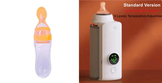 Portable Baby Bottle Warmer - Wireless and Rechargeable for On-the-Go Convenience - Mel Store