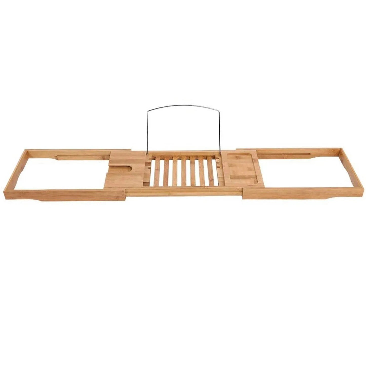 Extendable Bamboo Bathtub Rack - Mel Store