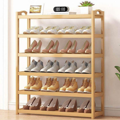Space-saving Shoe Cabinet for Household Floors - Simple and Compact Storage Solution - Mel Store
