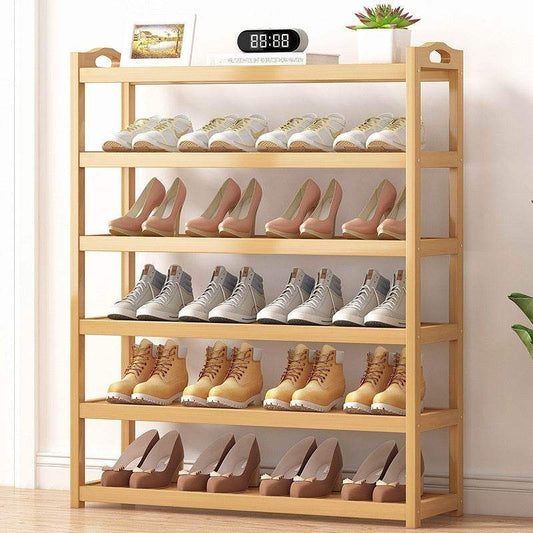Space-saving Shoe Cabinet for Household Floors - Simple and Compact Storage Solution - Mel Store