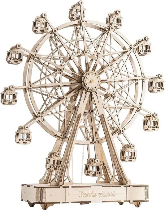 DIY Wooden Ferris Wheel Model - Mel Store