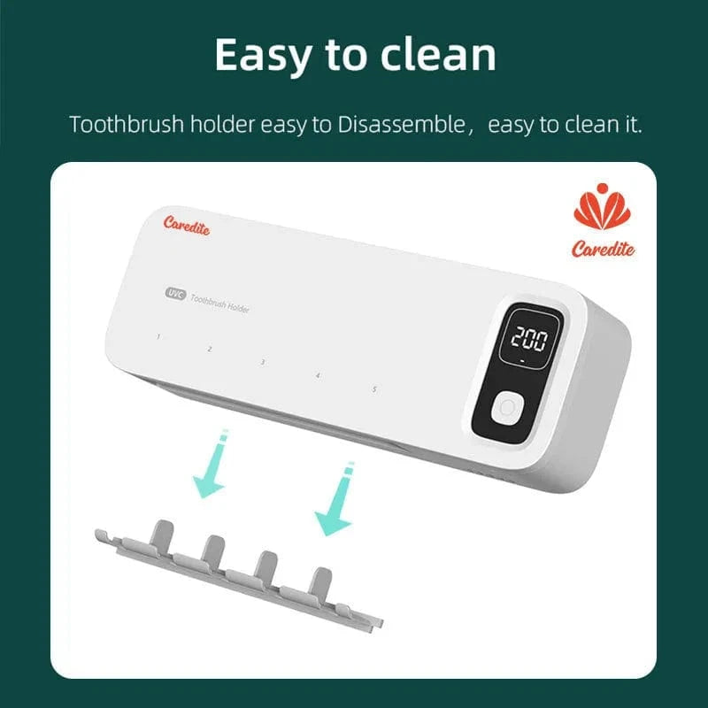 Toothbrush Sterilizer Holder for Effective Toothbrush Sterilization - Mel Store