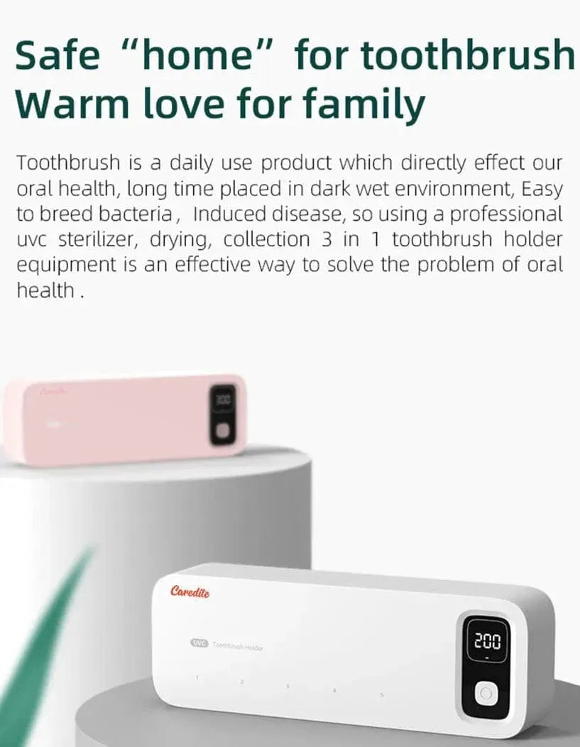 Toothbrush Sterilizer Holder for Effective Toothbrush Sterilization - Mel Store