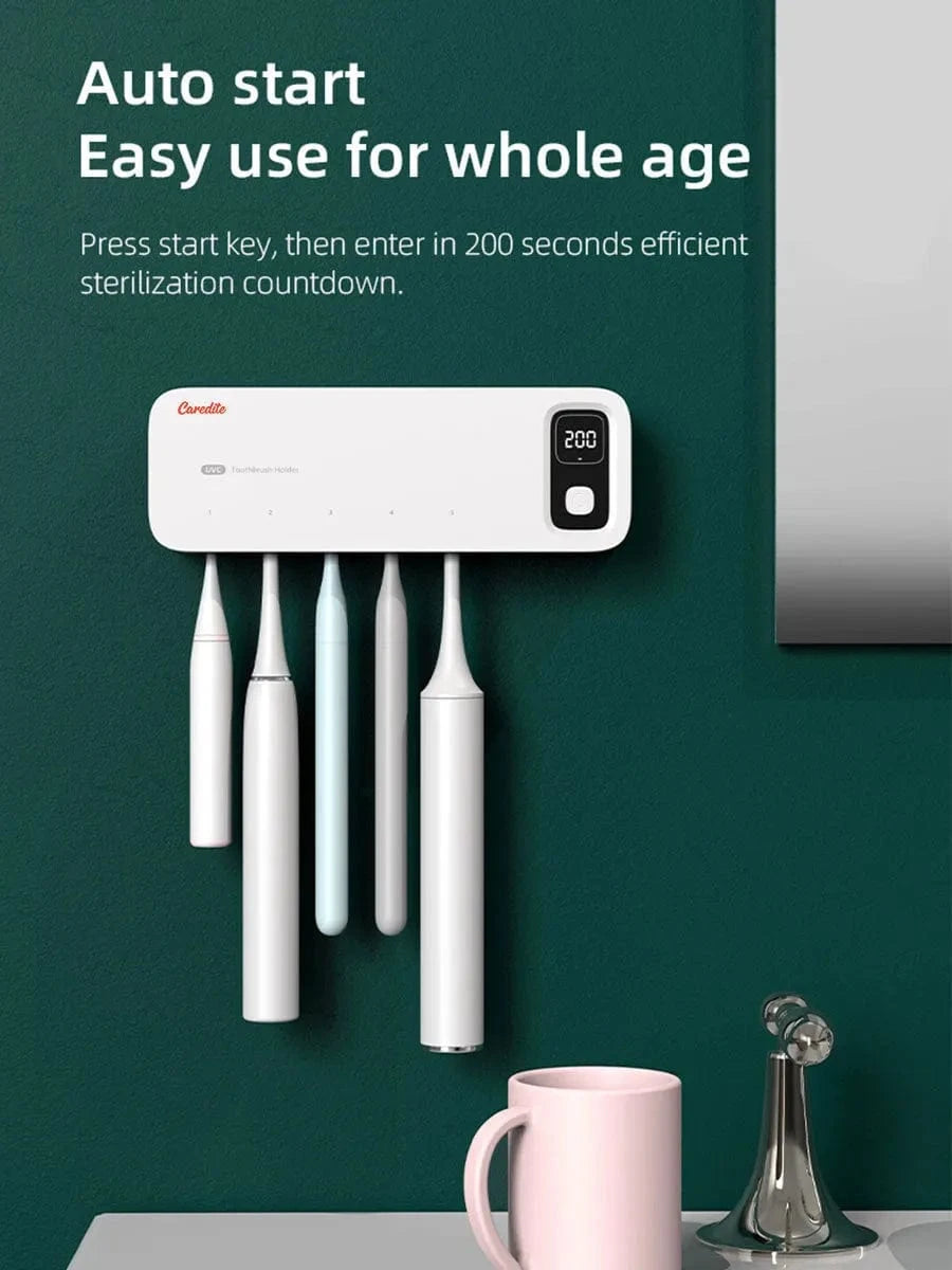Toothbrush Sterilizer Holder for Effective Toothbrush Sterilization - Mel Store