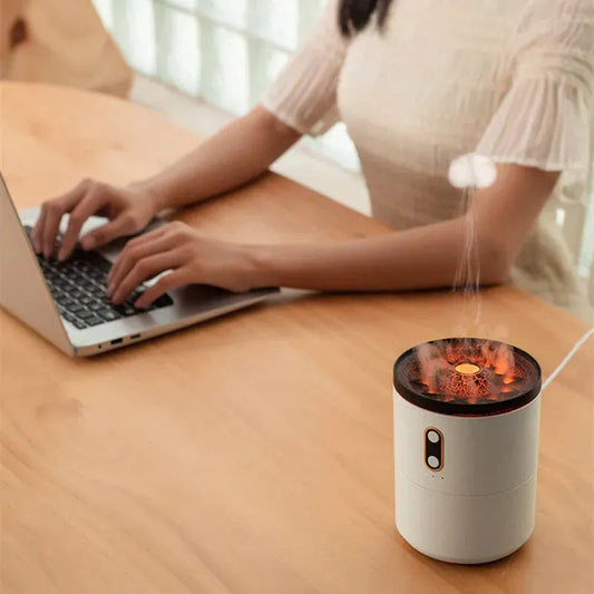 Volcanic Flame Diffuser - Aroma Essential Oil Diffuser for Home Ambiance - Mel Store