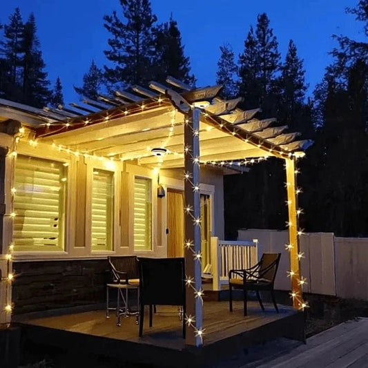 10M Outdoor Camping String Lights - Festival Tent Light with USB Charging and Hanging Design - Mel Store
