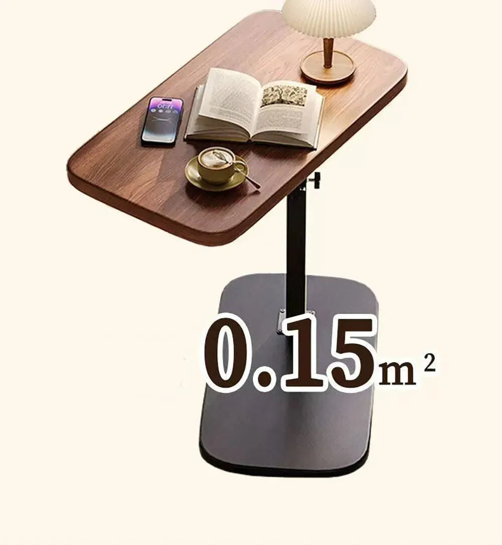 Adjustable C-Shaped Sofa Table for Living Room and Bedroom - Versatile End Table for Coffee and Laptop Use - Mel Store