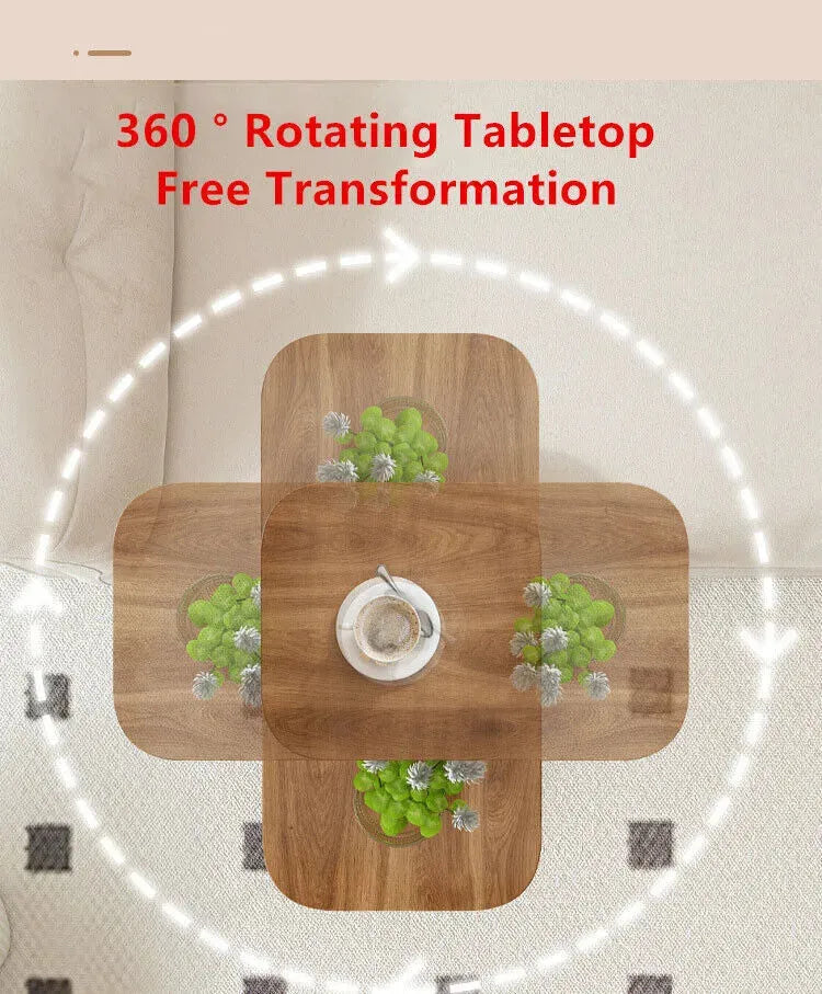 Adjustable C-Shaped Sofa Table for Living Room and Bedroom - Versatile End Table for Coffee and Laptop Use - Mel Store
