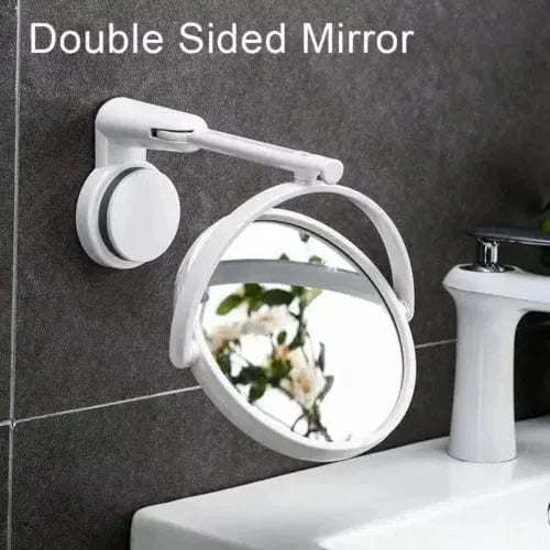 Extending Makeup Bedroom Bathroom Shaving Wall Mounted Double Side Mirror - Mel Store