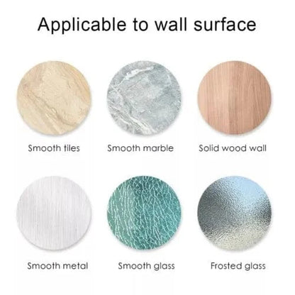 Extending Makeup Bedroom Bathroom Shaving Wall Mounted Double Side Mirror - Mel Store